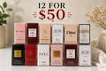 12 Perfume Fragrance Boxes – Mixed Scents – Men & Women