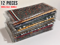 12-Piece Assorted Fashion Scarf Bundle – Men’s & Women’s Patterned Scarves